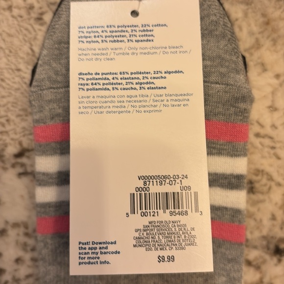 NWT Old Navy No-Show Sneaker Socks - Picture 5 of 5